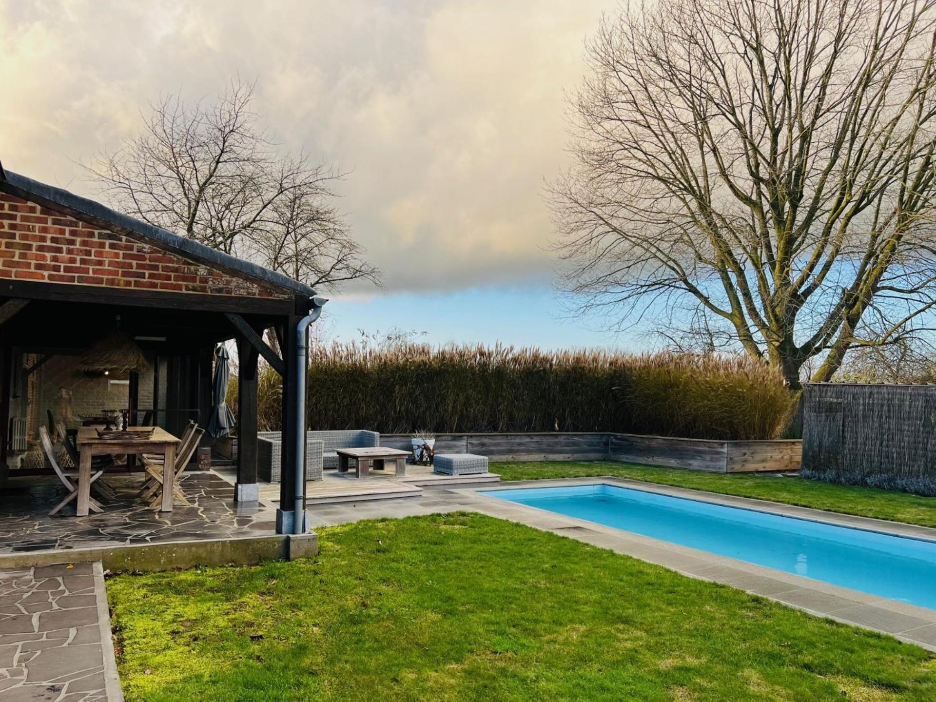 Zen Op Vakantie @Vakantiehoeve Met Zwembad Villa Lierde Exterior foto