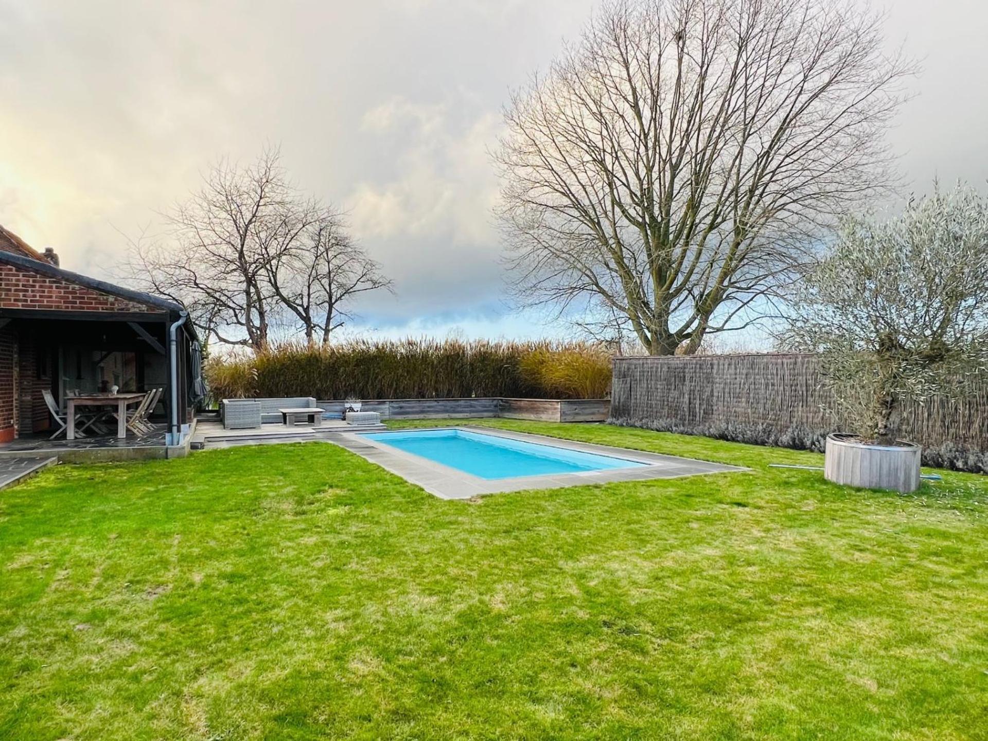 Zen Op Vakantie @Vakantiehoeve Met Zwembad Villa Lierde Exterior foto