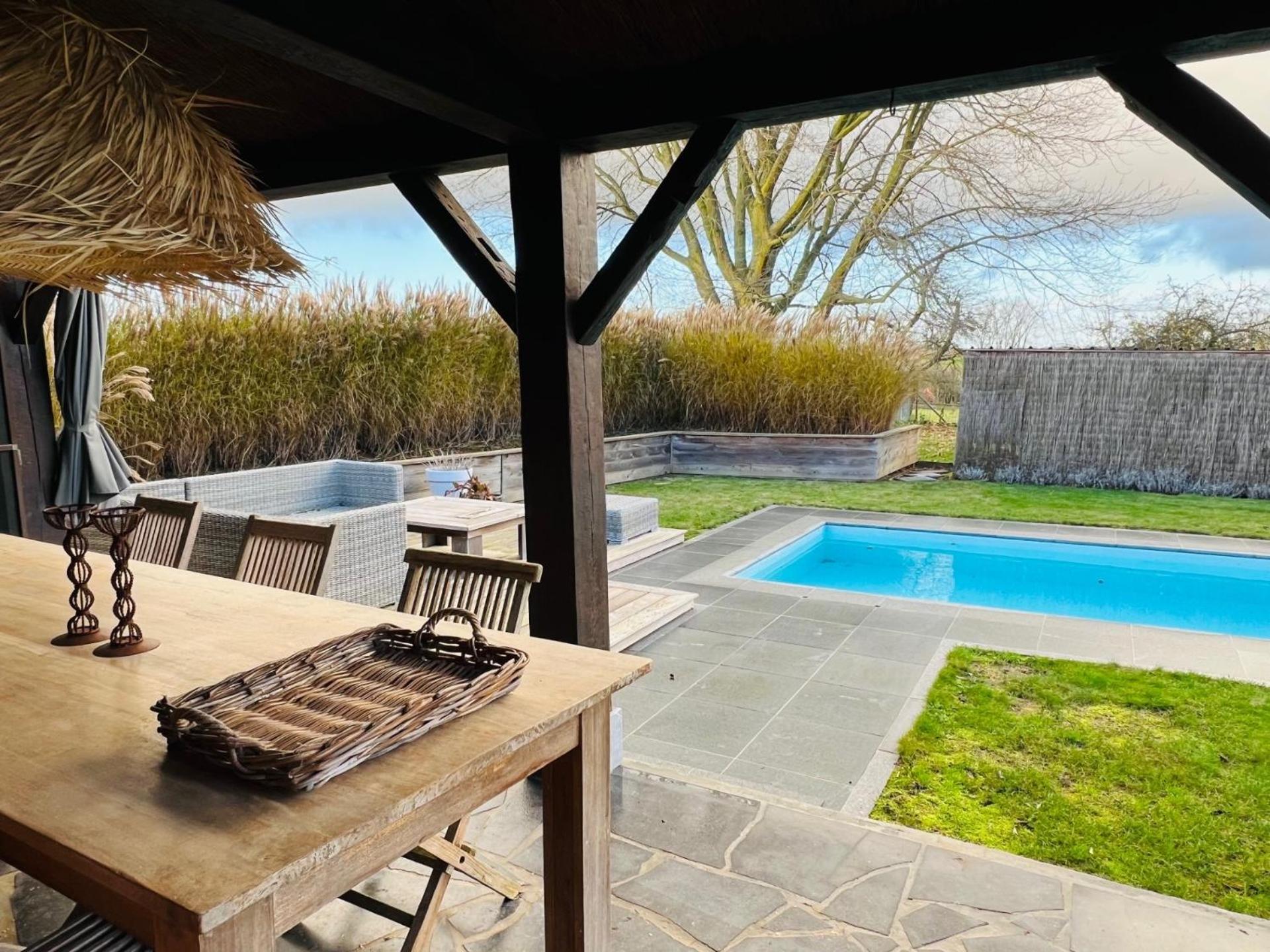 Zen Op Vakantie @Vakantiehoeve Met Zwembad Villa Lierde Exterior foto